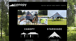 Desktop Screenshot of canopy.be